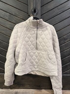 lululemon athletica Quilted Half-Zip Pullover Jacket (just tried on, never worn)